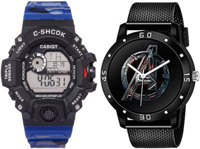 RSM Simple Elegant Versatile Watch for Men Women Boys Girls Analog-Digital Watch  - For Boys & Girls