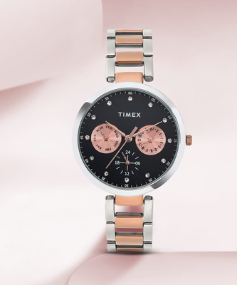 TIMEX Blue-Dial Analog Watch  - For Women