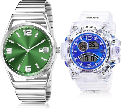 TIMETRANSELEVATE BL46.155-BC32 Analog-Digital Watch  - For Men