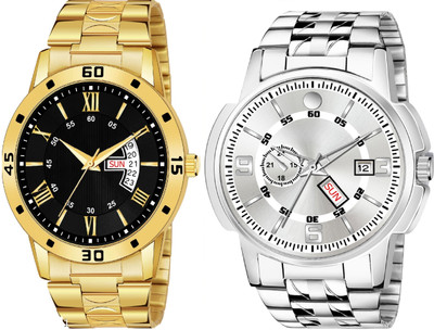 Caihong GOLD-24-AND-SLV-10 Analog Watch  - For Men