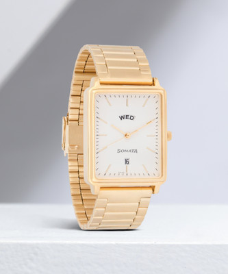 SONATA NP77084YM04 Essentials 2 Analog Watch  - For Men