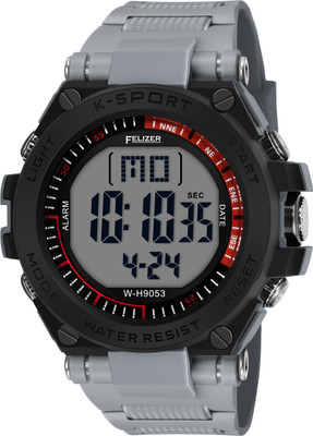 Felizer Sports Watch 9053 Grey Digital Watch  - For Men
