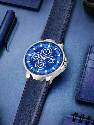 house of common 1042 Trending New Time Collection Full Blue Analog Watch  - For Men