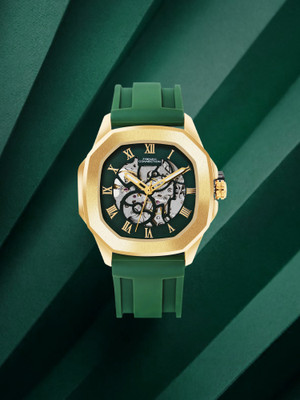 French Connection Automatic Watch for Men | Green Dial | Classic & Premium Design Analog Watch  - For Men