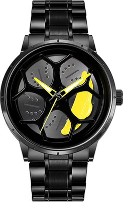 Om Collection Honey Wheel Watch Honey Wheel Watch Analog Watch  - For Men