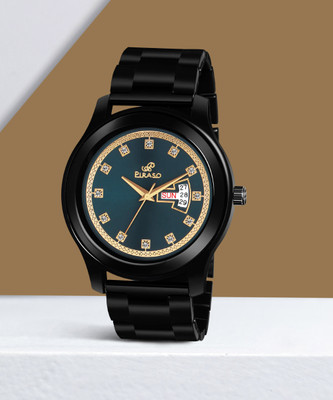 PIRASO D&D C24 TURQUOISE DAY AND DATE WORKING| TURQUOISE DIAL|BLACK CHAIN | FOR MEN & BOYS Analog Watch  - For Men
