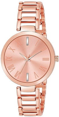 WEDSCOY Best Choice Women SimpleDesigner Round Dial Fancy Colorful Metal Chain Best Choice Women SimpleDesigner Round Dial Fancy Colorful Metal Chain Analog Watch  - For Girls