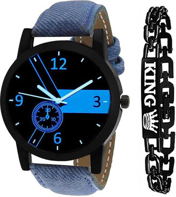 NEWMODIFIED NEW LETEST WATCH & BRACELET COMBO Analog Watch  - For Men
