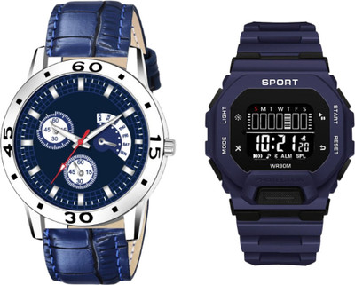Brostin Casual Look Analog-Digital Men's Combo Watches Analog-Digital Watch  - For Men