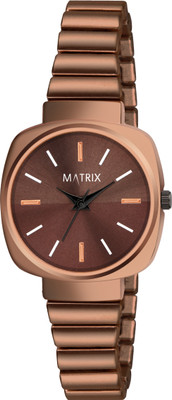 MATRIX Slim & Sleek Daisy Collection Analog Watch  - For Women