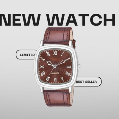 house of common New Design Hrrit Classic Trending Square Wrist Analog Watch  - For Men