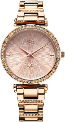 Fastrack Vyb Diva Fastrack Vyb 6.0 Diva Quartz Rose Gold Round Dial Women's Watch / Analog Watch  - For Boys & Girls