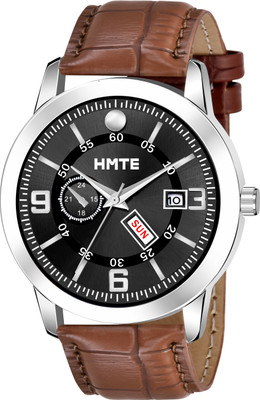 hmte HM-9772Black Day&Date Series Analog Watch  - For Men