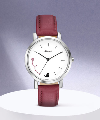 SONATA NP8164SL05 Play 2.0 Analog Watch  - For Women