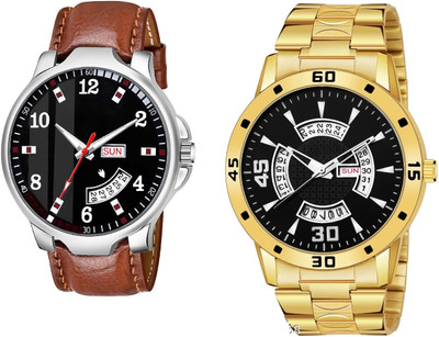 Caihong BRN-7-AND-GOLD-21 Analog Watch  - For Men