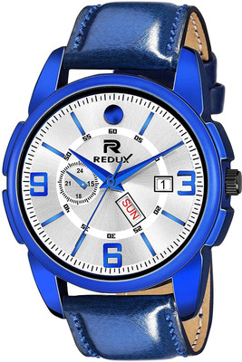 REDUX RWS0286S Silver Dial Day & Date Analog Watch  - For Men & Women