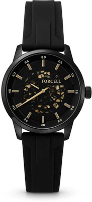 FORCELL Forcell Black Analog Watch Black Dial Series Analog Watch  - For Men