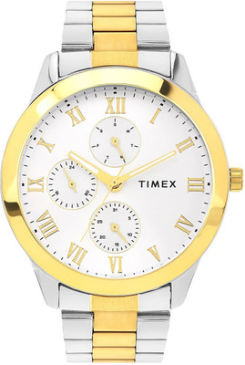 TIMEX TIMEX Men Silver Round Dial Analog Watch - TWEG18528 Men Silver Round Dial Analog Watch  - For Men
