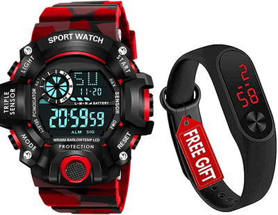 ADNOCK Digital Watch  - For Men & Women