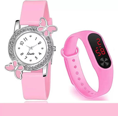 Flipstar Analog-Digital Watch  - For Girls