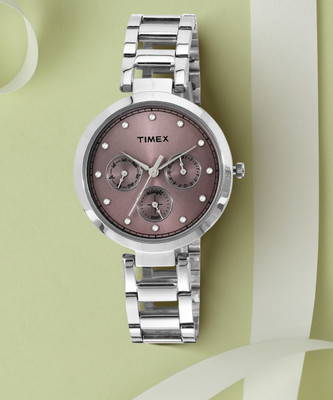 TIMEX Pink-Dial Analog Watch  - For Women
