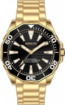 INVICTA 69236 Pro Diver Quartz Black Dial Analog Watch  - For Men