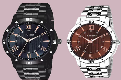 Tarido COMBO WATCH PACK OF 2 New Combo Collection Stylish Analog Watch  - For Men
