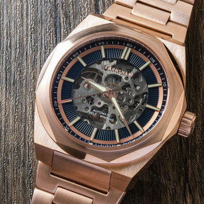 Earnshaw Clark Skeleton Automatic Clark Skeleton Automatic Analog Watch  - For Men