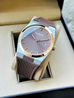 PVP ENTERPRISES DRM010 WHHITE DRM010 BROWN Analog Watch  - For Men