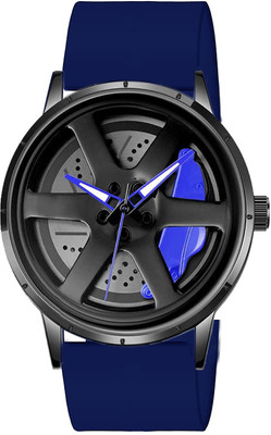 Fash Wheel Watch Silicon Strap Thar Wheel Watch Silicon Strap Analog Watch  - For Men