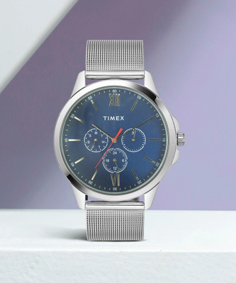 TIMEX Multifunction Blue Dial Analog Watch  - For Men