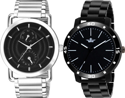 Naavli LR112_Combo_LR120 Analog Watch  - For Men & Women