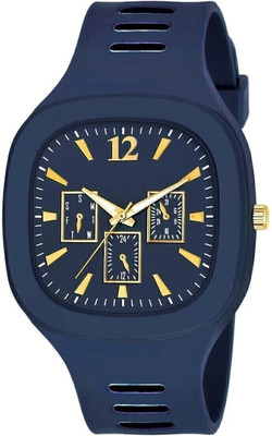 dmash SQUARE DIAL MULTICOLOUR BOY AND MEN WATCH Analog Watch  - For Men