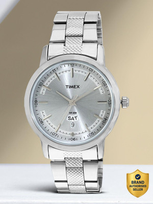 TIMEX TW000G916 Silver Dial Stainless Steel Analog Watch  - For Men