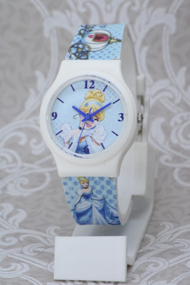 ZANZEER Barbie Design Dial Colorful Rubber Belt Barbie Design Dial Colorful Rubber Belt Analog Watch  - For Boys & Girls