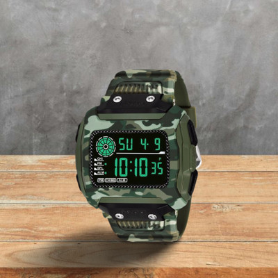 BARASTI 9097 ARMY BELT Digital Watch  - For Men
