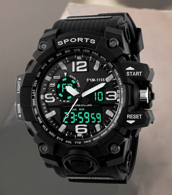 Diaggro SKM 1155 Trendy men's analog-digital multi-sport watch Analog-Digital Watch  - For Men