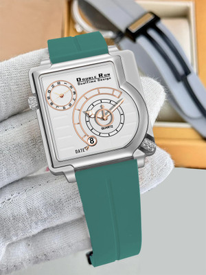 DoubleRun Analog Watch  - For Men
