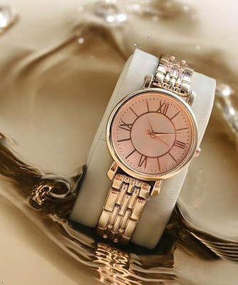 WEDSCOY Metal Belt Fancy Chain Attractive Dial Casual Girl Watch Metal Belt Fancy Chain Attractive Dial Casual Girl Watch Analog Watch  - For Girls