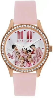 EXCEL BTS-D3 BTS Analog Watch  - For Girls