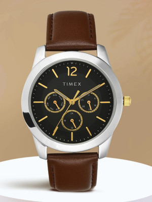 TIMEX Multi Function Black Dial Analog Watch  - For Men
