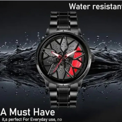 JARURATI STORE Men’s Rotating Wheel Dial Analog Watch A1 Analog Watch  - For Men