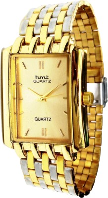 Hmt Swarna 1628 HMT SQAURE Gold Square Dial gold Chain Men Watch Analog Analog Watch  - For Men