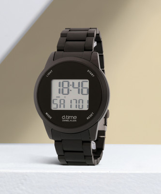 DANIEL KLEIN Daniel Klein Digital Black Dial Men's Watch -(DK.1.12658-3) D-time Digital Watch  - For Men