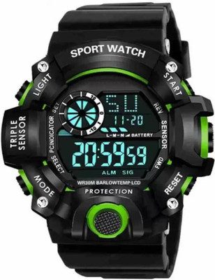 RareEagle Waterproof Sports Multifunctional Alarm Digital Watch Digital Watch  - For Boys & Girls