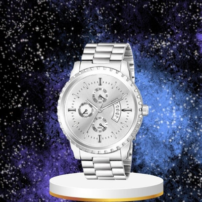 house of common Exclusive New Trendy Chronograph Watch with Chain Belt Analog Watch  - For Men