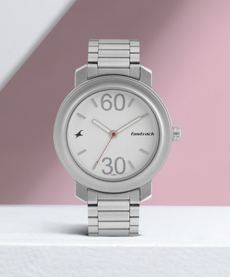Fastrack NP3222SM02 Bare Basics Analog Watch  - For Men
