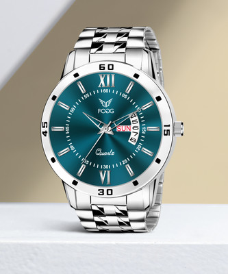 fogg 1170 bl br unique new day date analog watch for men Best Price in India as on 2024 August 31 Compare prices Buy fogg 1170 bl br unique new