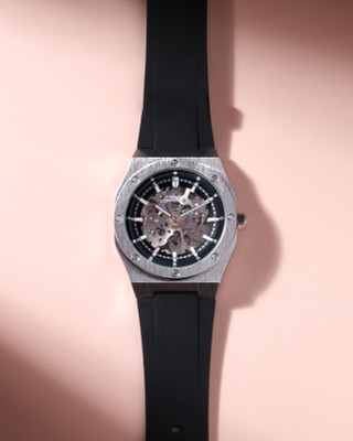 French Connection FCA02-4 Skeleton Dial & Straps Automatic Analog Watch  - For Men