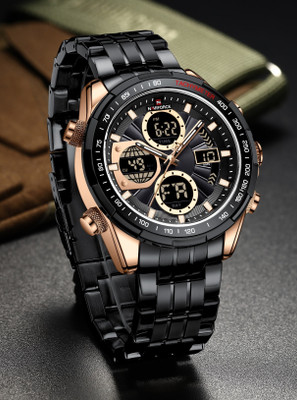 NAVIFORCE Analog-Digital Watch  - For Men